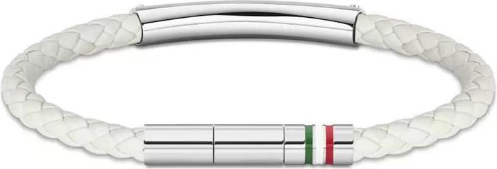 Produktbild Ducati Vittoria Armband (22 cm, Leder, Edelstahl)