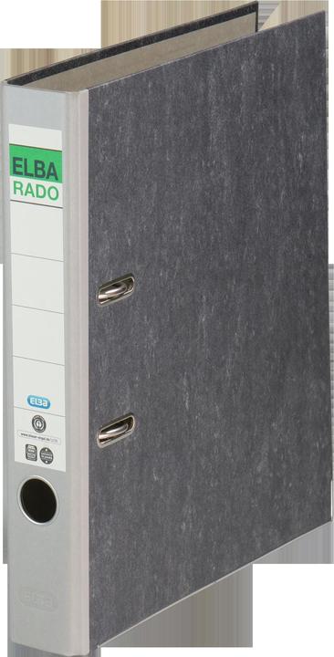 Elba Folder rado 100022597 DIN A4 50mm cardboard gray (100022597) (A4, 50 mm, 1 Piece)
