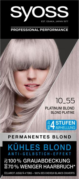 Syoss Permanentes Blond (10-55 Platinum Blond)