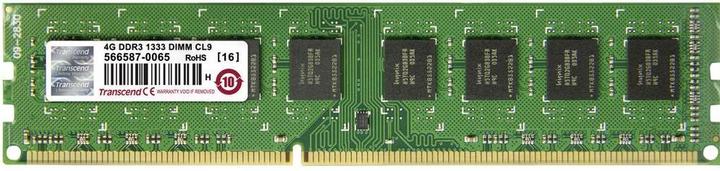 Actual product image Transcend JetRAM DDR3 (1 x 4GB, 1333 MHz, DDR3-RAM, DIMM)