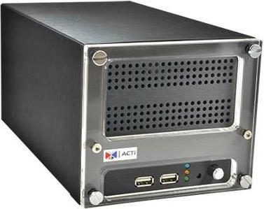 ACTi NVR de bureau 16ch 2 baies 48 Mbps (Enregistreur vidéo en réseau (NVR))