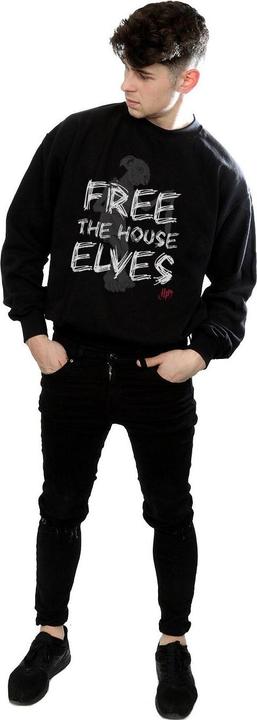 Actual product image Mens Dobby Free The House Elves Sweatshirt (XL)