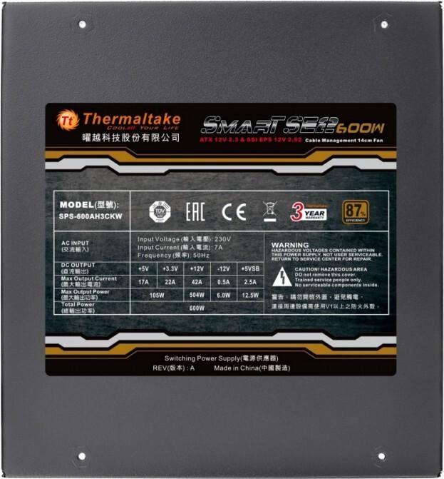 Produktbild Thermaltake Smart SE2 (600 W)