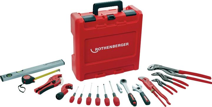 Rothenberger Handwerkzeugkoffer 4414, 18-teilig (18 pièces)