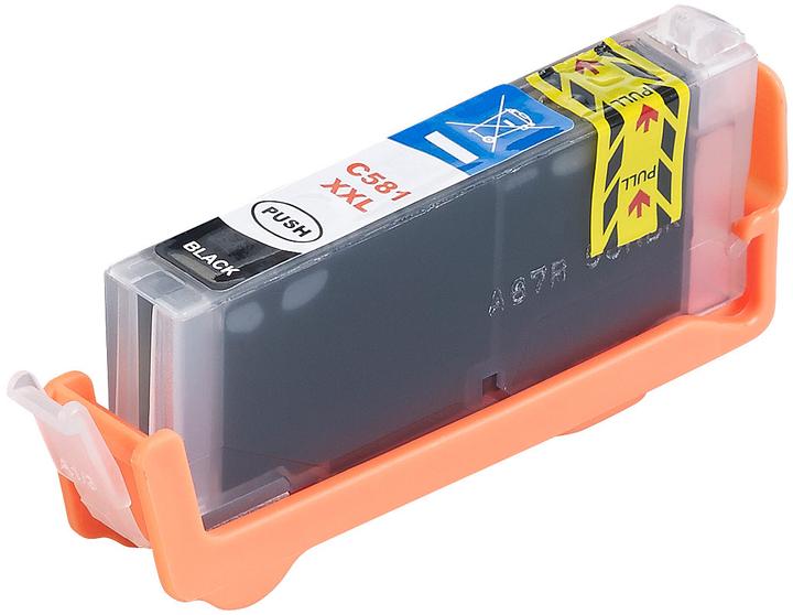 Actual product image IColor Ink cartridge for Canon (replaces CLI-581BK XXL), photo black