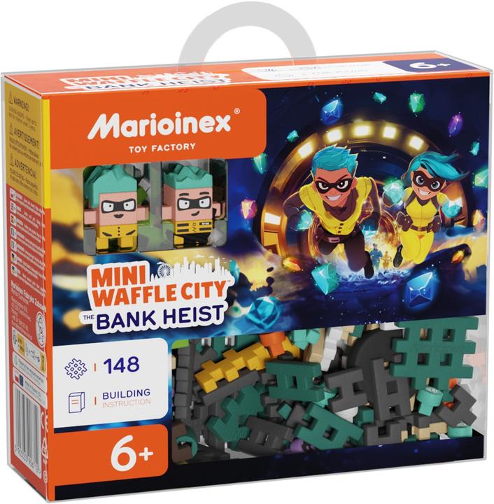 Marioinex *****Klocki wafle mini Napad na bank 148el 06712