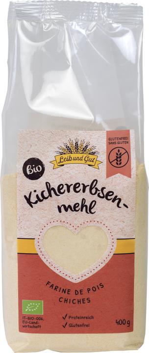 Image du produit Leib und Gut Farine de pois chiches bio 400 g (400 g)