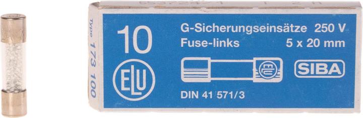 Produktbild Schönenberger ESKA Feinsicherungen 5x20 SPT 6.3A (Feinsicherung, 6.30 A, Träge)