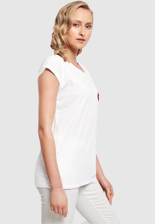 Produktbild Merchcode Ladies Bla Bla Bla Comic Extended Shoulder Tee - 112883 (4XL)