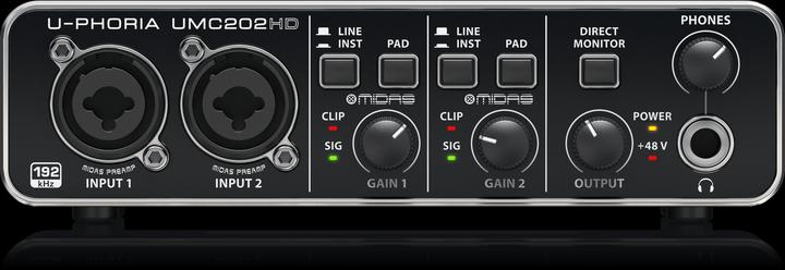 Produktbild Behringer UMC202HD recording audio interface (USB)