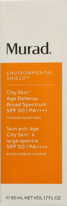 Produktbild Murad City Skin Age Defense Sunscreen SPF 50 I PA++++ 50 ml (Sonnencreme Gesicht, SPF 50, 50 ml)