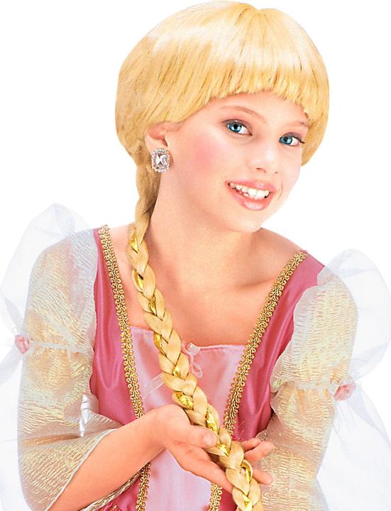 Image du produit Widmann Perruque enfant Raiponce : avec une tresse extra longue