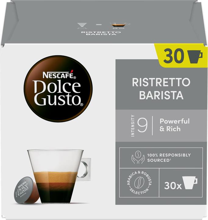 Image du produit Nescafé Dolce Gusto Capsules de café Dolce Gusto Ristretto Barista 30 pièces (30 x Port.)