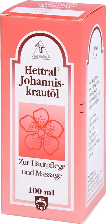 Produktbild Teofarma Hettral Johanniskrautöl, 100 ml Öl (Körperöl, 100 ml)