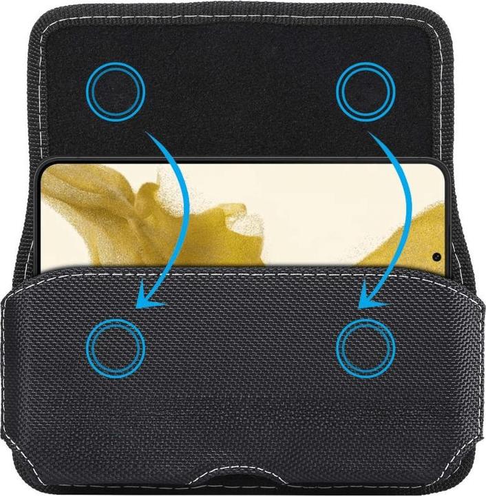Productafbeelding Cover-Discount Horizontale Oxford Riemtas met Clip / XL