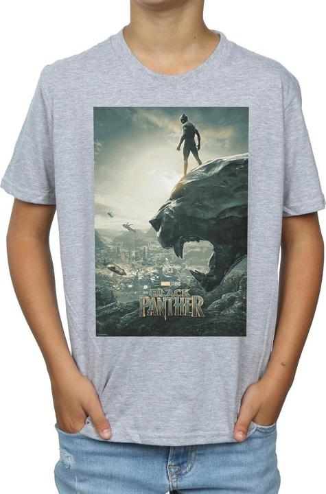 Produktbild Black Panther Poster TShirt Jungen (152, 158)
