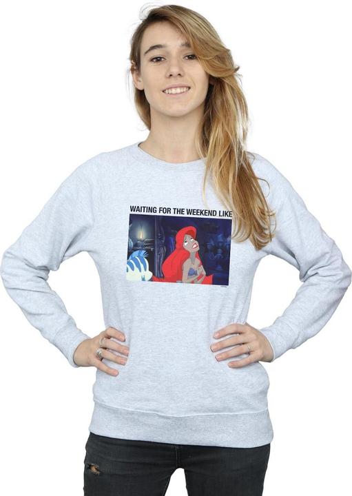 Produktbild Disney The Little Mermaid Waiting For The Weekend Sweatshirt (XXL)