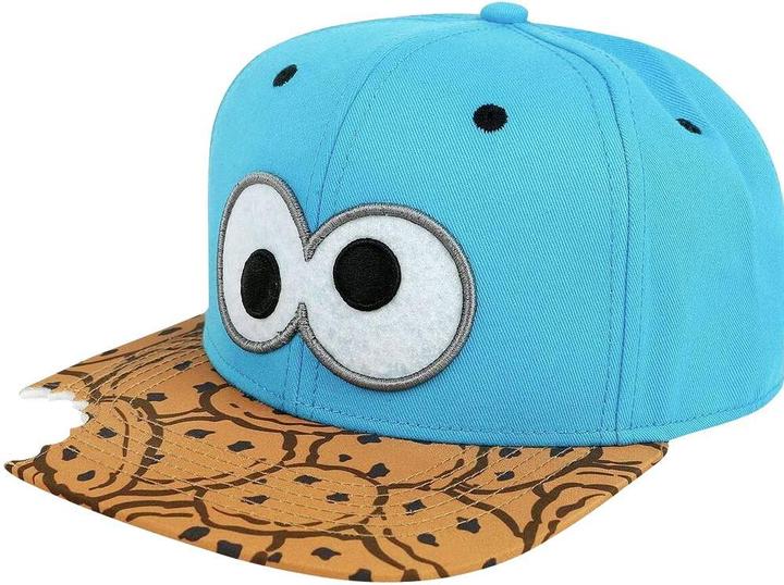 Actual product image Sesame Street Cookie Bite Snapback Cap (One size)