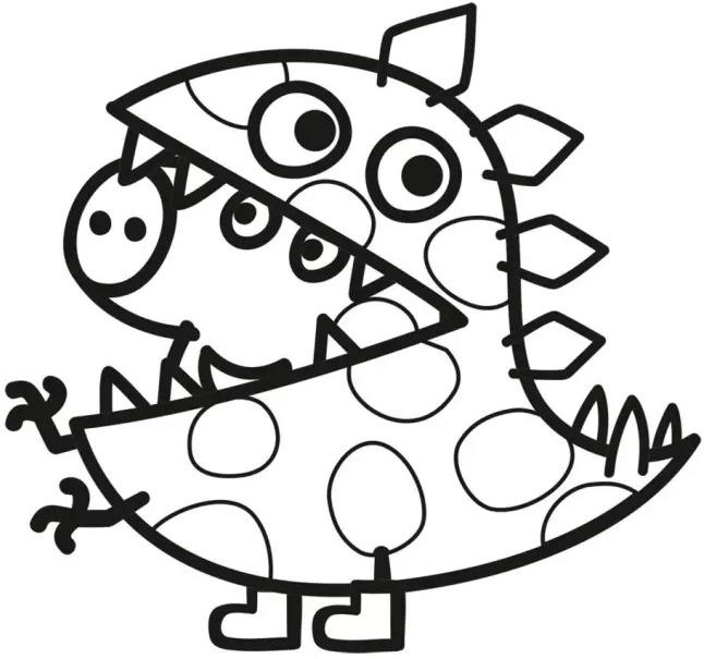 Actual product image Peppa: My great colouring block
