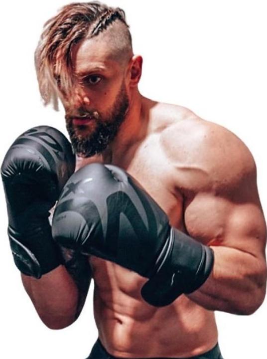 Actual product image Rdx Boxing Glove F15 Matte Black-12Oz (12 OZ, 12)