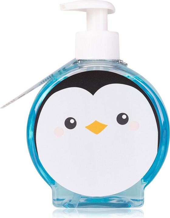 Accentra Handseife HAVE AN ICE DAY in Pumpspender, Motiv: Pinguin, 350ml, Duft: Peppermint Swirl, Farbe: hell (Flüssigseife, 350 ml)