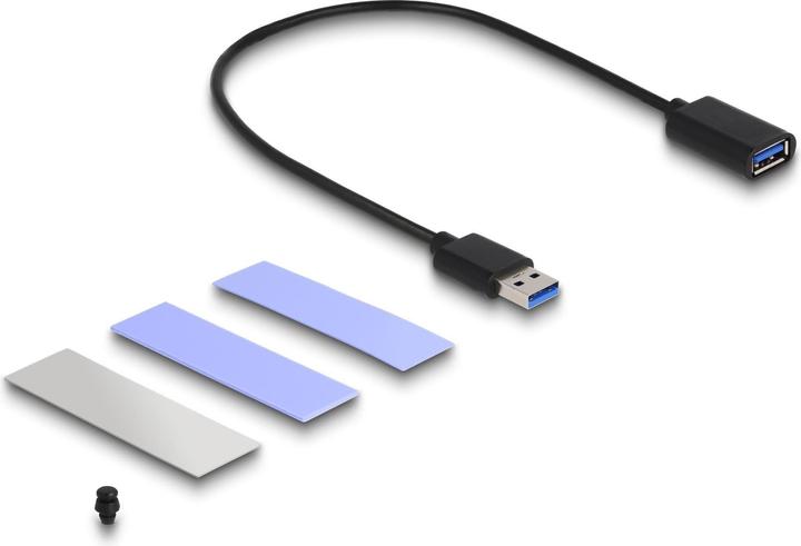 Immagine prodotto Delock Custodia USB 3.2 Gen 2 per PlayStation®5 con slot M.2 NVMe (M.2)