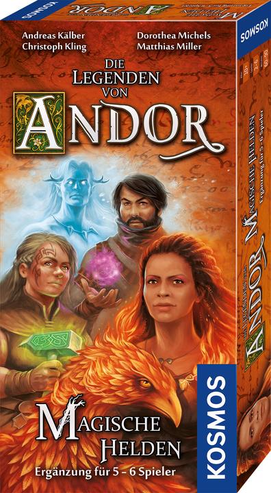 Produktbild Kosmos FKS6821490 - Magische Helden: Die Legenden von Andor, 5-6 Spieler, ab 10 Jahren (DE-Erweiterung) (Deutsch)