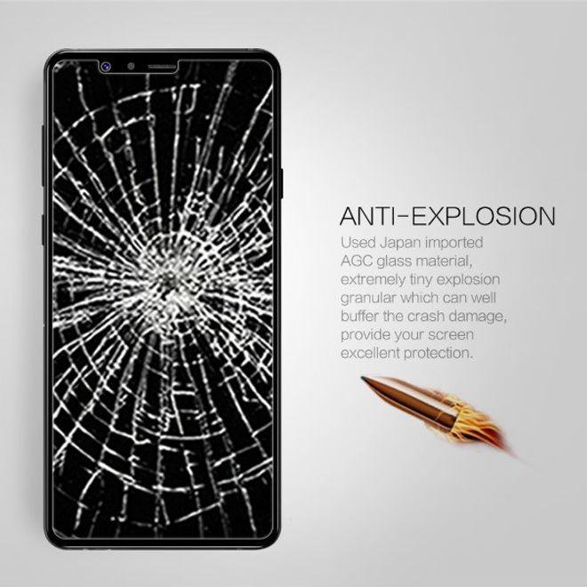 Actual product image Nillkin H+ PRO protective glass (1 Piece, Samsung Galaxy A8, Samsung Galaxy A9)