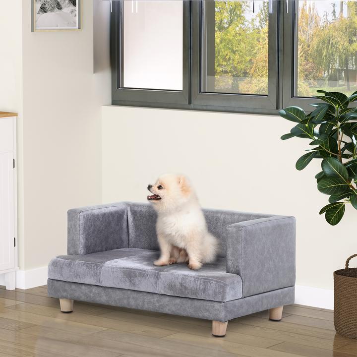 Actual product image PawHut Dog sofa in a modern design (Dog)
