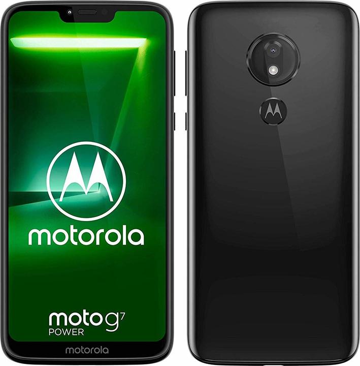 Actual product image Motorola Moto G7 Power (64 GB, Black, 6.20", Dual SIM, 12 Mpx, 4G)