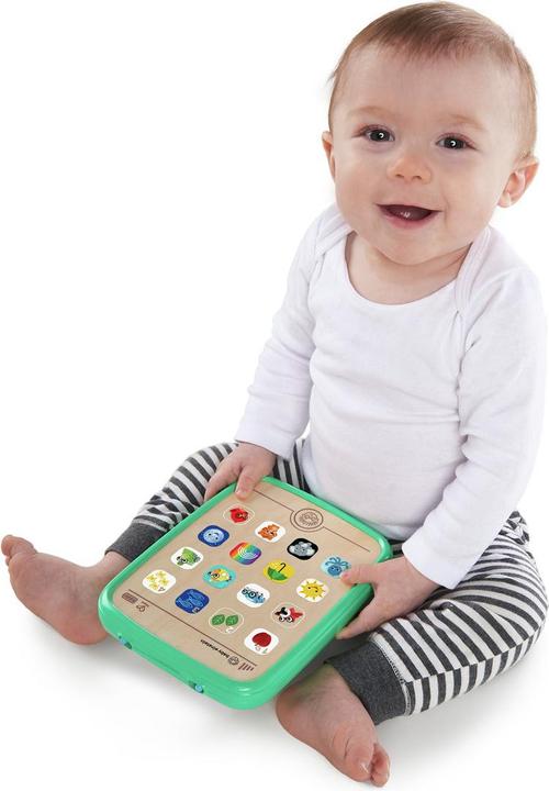 Actual product image Hape Baby Einstein Baby Learning Tablet (Italian, German, English)