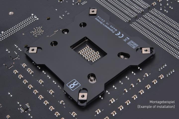 Actual product image Alphacool Core Backplate XPX/Eisbaer LGA 115X/1200/1700 Metal