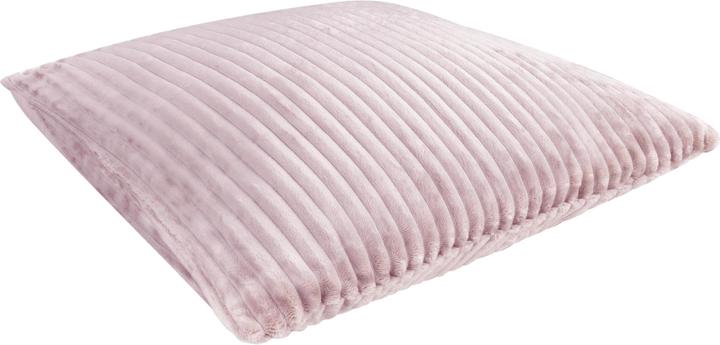 Actual product image Aspero 2 pillowcases in striped flannel 80x80 cm Pilar - 9047 (Duvet cover, 80 x 80 cm)