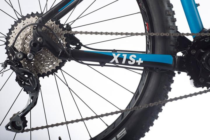 Actual product image Brinke X1SOffraodEBike, black blue (44 cm)