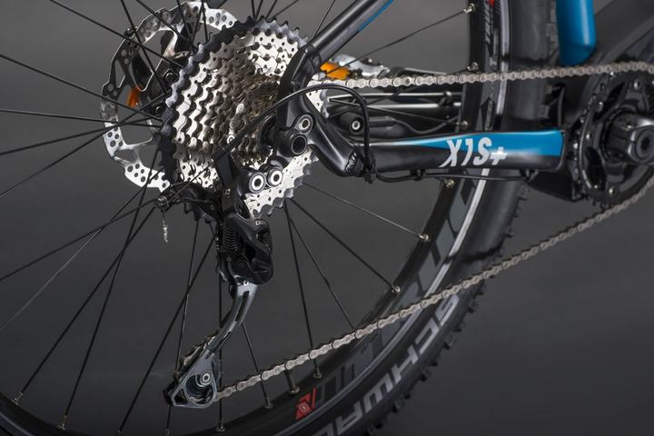 Actual product image Brinke X1SOffraodEBike, black blue (44 cm)
