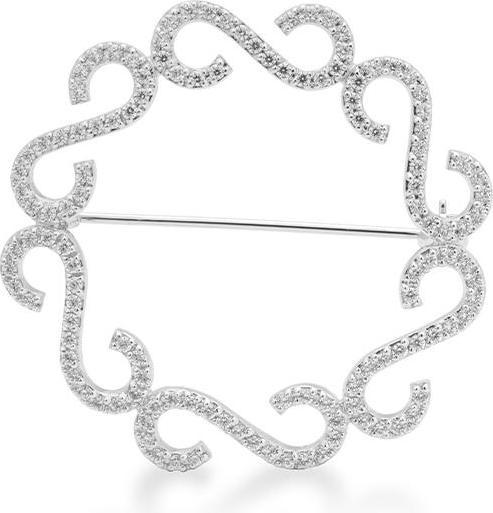 Breuning BROSCHE - BRILL. 1,26 Ct. H/si