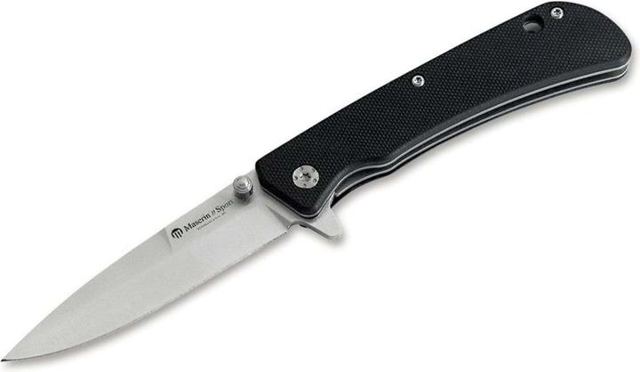 Maserin Couteau de sport Spearpoint Slim G10 noir (7.50 cm)