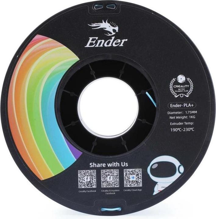 Immagine prodotto Creality Ender (PLA, 1.75 mm, 1000 g, Blu)