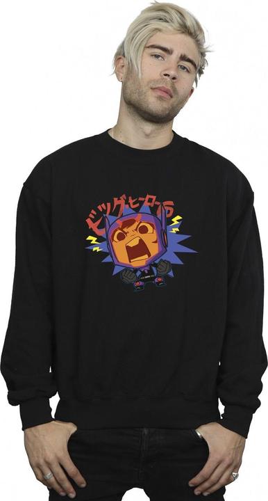 Produktbild Disney Big Hero 6 Baymax Hiro Angry Manga Sweatshirt (S)