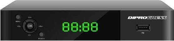 Actual product image Diprogress DPT207HD DVB-T2 Hevc 10 Bit Decoder (DVB-T2)