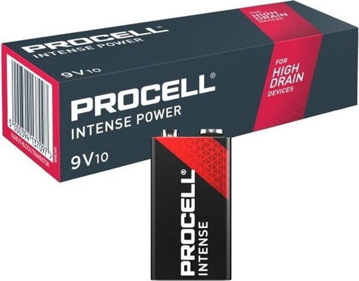 Produktbild Duracell Procell Intense Power (10 Stk., 9V Block, 673 mAh)