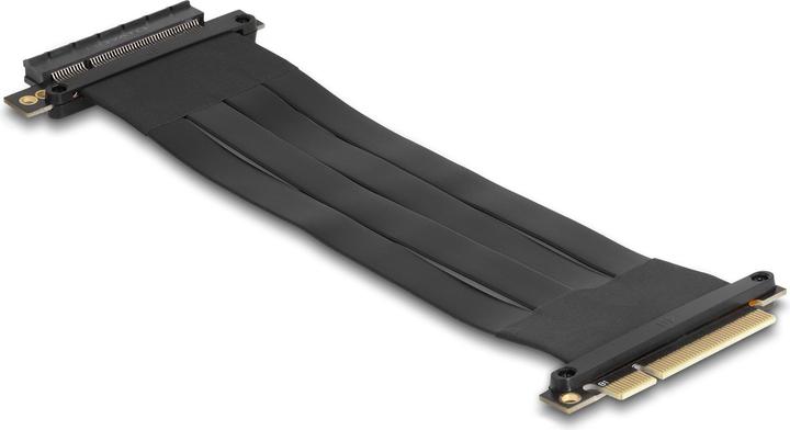 Actual product image Delock Riser card PCI Express x8 plug to x8 slot with cable 30 cm