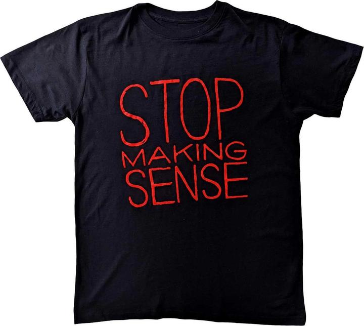 Immagine prodotto Universal Textiles Maglietta in cotone unisex adulto Stop Making Sense (S)