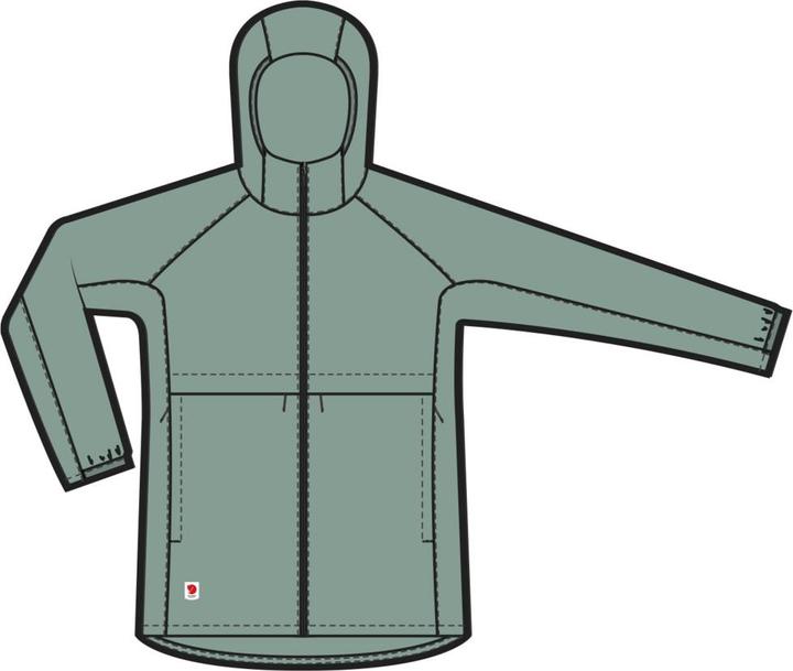 Actual product image Fjällräven High Coast Wind Hoodie W (XL)