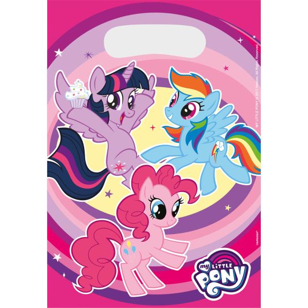 Actual product image Amscan My Little Pony Loot bags, 8pcs.