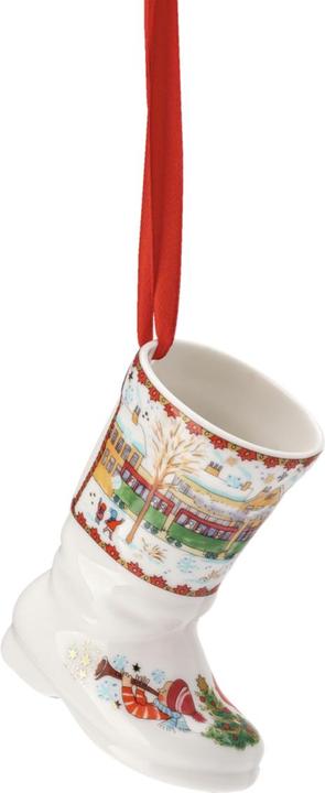 Actual product image Hutschenreuther Porcelain Christmas boots