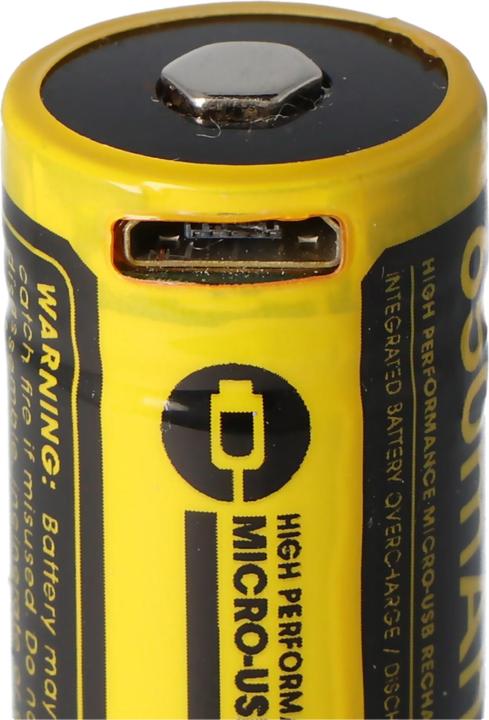 Image du produit Nitecore Li-Ion Akku Typ 16340 - 650mAH - NL1665R