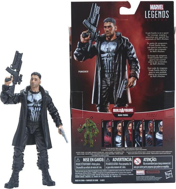 Produktbild Hasbro Marvel Knights Marvel Legends Man-Thing Series Punisher Action Figure