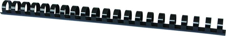 Office Products Dorso di rilegatura, A4, 16 mm (145 fogli), 100 pezzi, nero