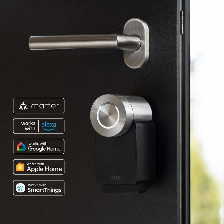 Produktbild Nuki Home Set Pro (4th Gen) CH-Zylinder (Smartphone)